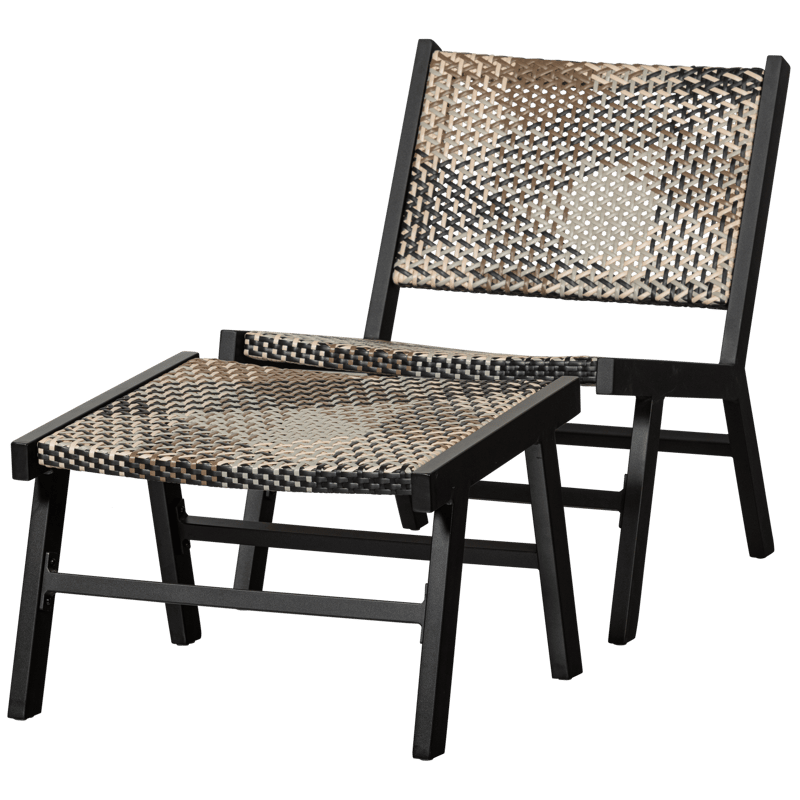 Fotpall Pom 57 cm Utomhus - Flerfärgad - Utemöbler - Övrigt utemöbler - Modulsoffa utomhus - Fotpall & pall utomhus