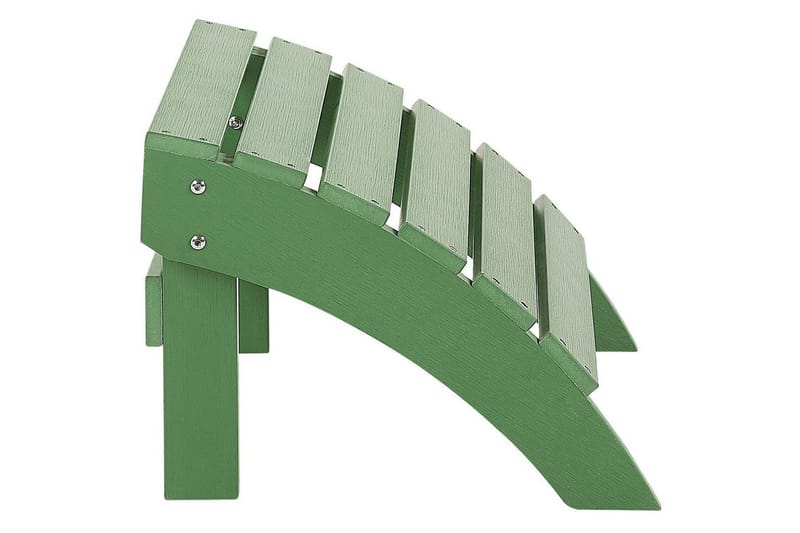 Fotstöd Adirondack Grön - Grön - Utemöbler - Övrigt utemöbler - Modulsoffa utomhus - Fotpall & pall utomhus