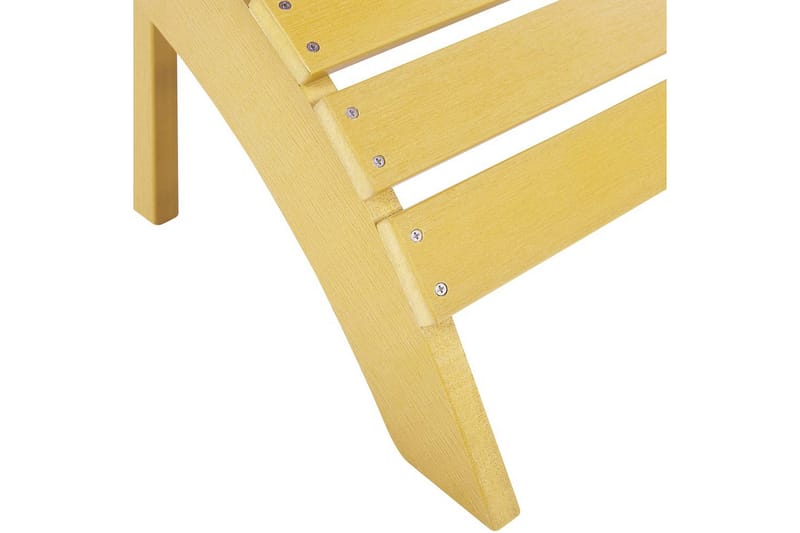 Fotstöd Adirondack Gul - Gul - Utemöbler - Övrigt utemöbler - Modulsoffa utomhus - Fotpall & pall utomhus