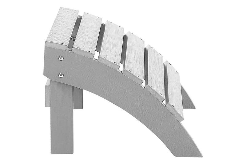 Fotstöd Adirondack Ljusgrå - Ljusgrå - Utemöbler - Övrigt utemöbler - Modulsoffa utomhus - Fotpall & pall utomhus