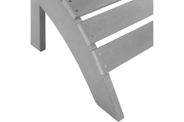 Fotstöd Adirondack Ljusgrå - Ljusgrå - Utemöbler - Övrigt utemöbler - Modulsoffa utomhus - Fotpall & pall utomhus