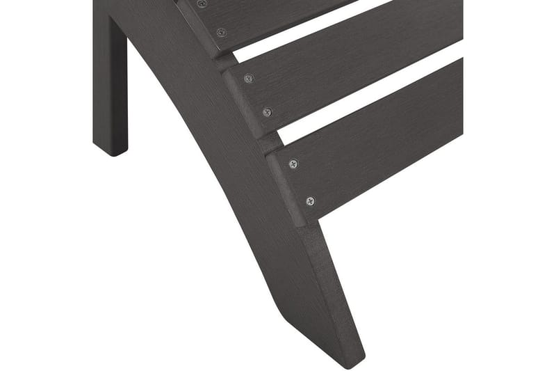 Fotstöd Adirondack Mörkgrå - Mörkgrå - Utemöbler - Övrigt utemöbler - Modulsoffa utomhus - Fotpall & pall utomhus