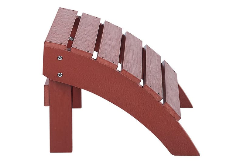 Fotstöd Adirondack Röd - Röd - Utemöbler - Övrigt utemöbler - Modulsoffa utomhus - Fotpall & pall utomhus