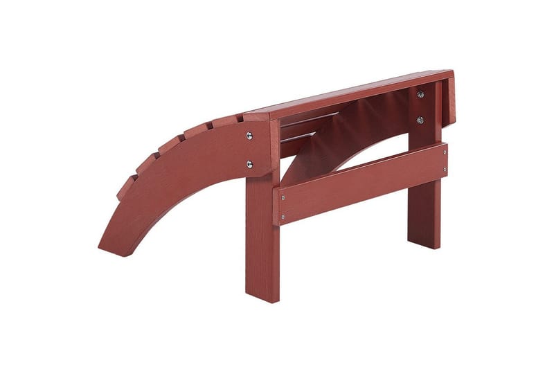 Fotstöd Adirondack Röd - Röd - Utemöbler - Övrigt utemöbler - Modulsoffa utomhus - Fotpall & pall utomhus