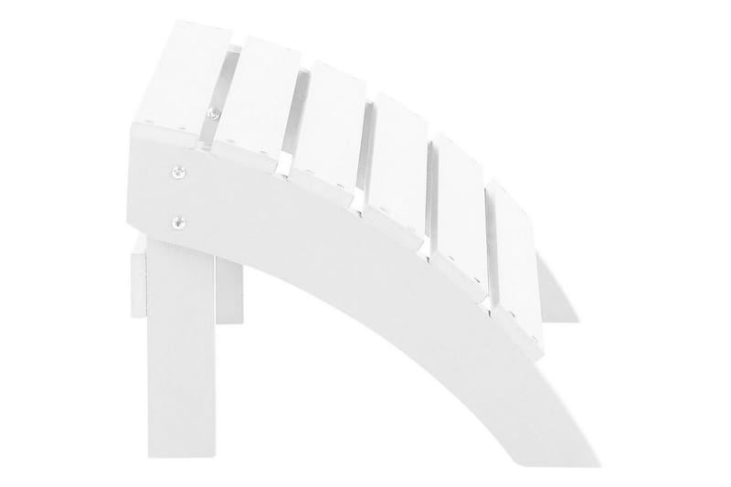 Fotstöd Adirondack Vit - Vit - Utemöbler - Övrigt utemöbler - Modulsoffa utomhus - Fotpall & pall utomhus