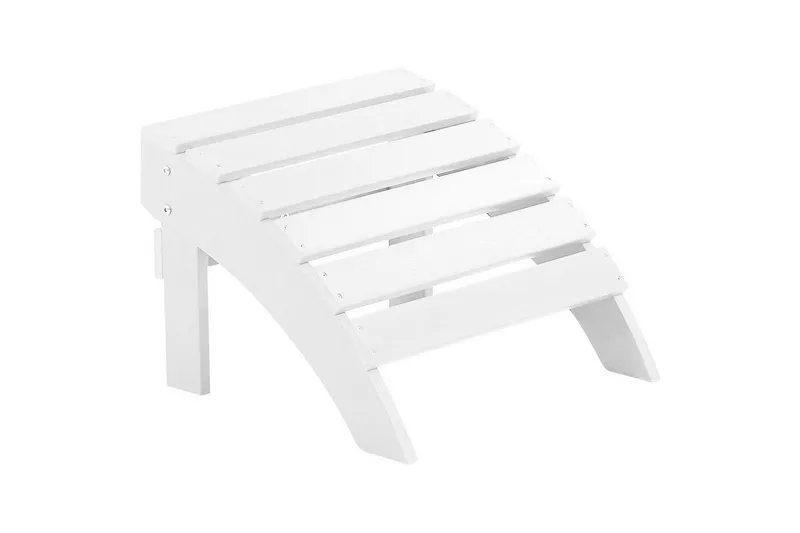 Fotstöd Adirondack Vit, Vit