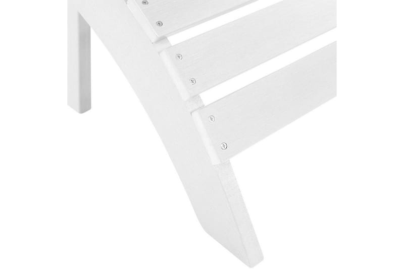 Fotstöd Adirondack Vit - Vit - Utemöbler - Övrigt utemöbler - Modulsoffa utomhus - Fotpall & pall utomhus