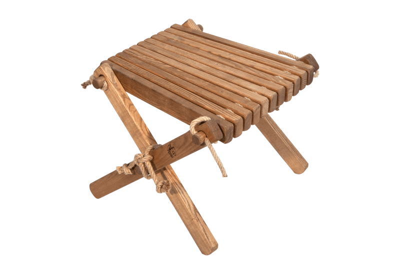Hillerstorp EcoFurn Fotpall Lilli Björk Oljad Brun, Björk Oljad Brun