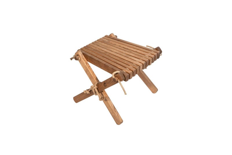 Hillerstorp EcoFurn Fotpall Lilli Björk Oljad Brun, Björk Oljad Brun