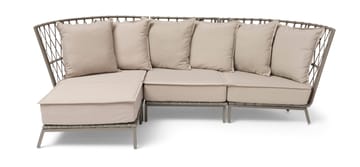 Hillerstorp Jet Set Divan - Beige - Utemöbler - Övrigt utemöbler - Modulsoffa utomhus - Övriga moduler utesoffor