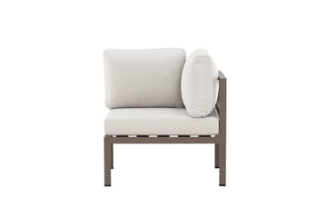 Hörnmodul Copacabana 74 cm Utomhus - Brun - Utemöbler - Övrigt utemöbler - Modulsoffa utomhus - Hörnmodul utesoffa