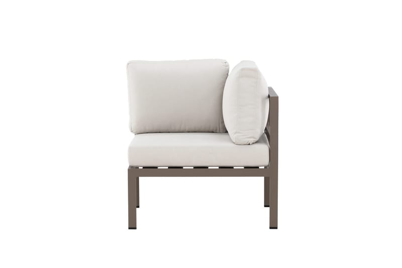 Hörnmodul Copacabana 74 cm Utomhus - Brun - Utemöbler - Övrigt utemöbler - Modulsoffa utomhus - Hörnmodul utesoffa