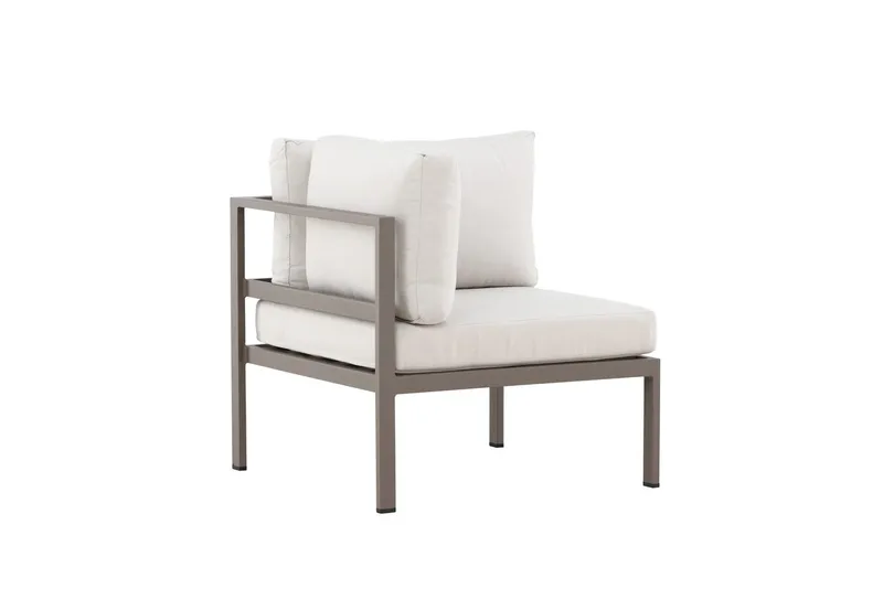 Hörnmodul Copacabana 74 cm Utomhus - Brun - Utemöbler - Övrigt utemöbler - Modulsoffa utomhus - Hörnmodul utesoffa