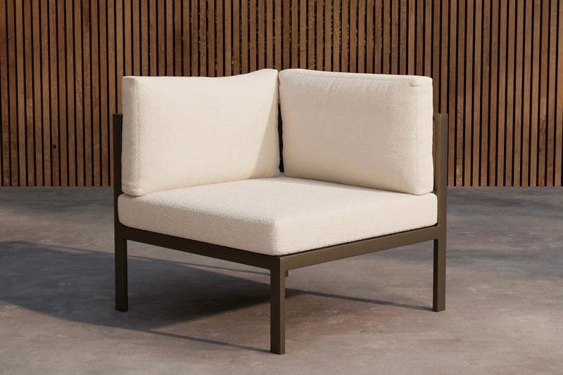 Hörnmodul Copacabana 74 cm Utomhus, Brun