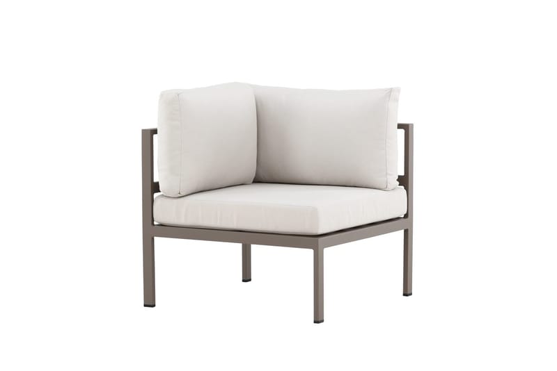 Hörnmodul Copacabana 74 cm Utomhus - Brun - Utemöbler - Övrigt utemöbler - Modulsoffa utomhus - Hörnmodul utesoffa