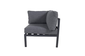 Hörnmodul Copacabana 74 cm Utomhus - Svart - Utemöbler - Övrigt utemöbler - Modulsoffa utomhus - Hörnmodul utesoffa