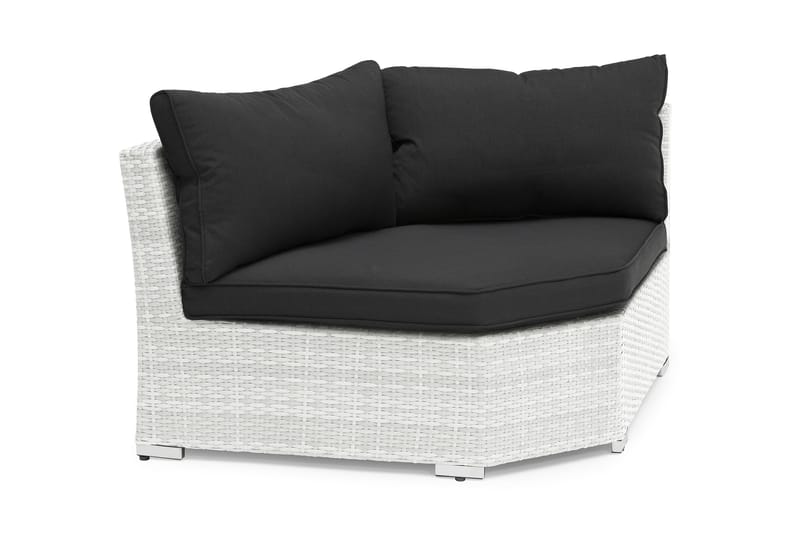 WISCONSIN Hörndel Rund Konstrotting/Vit, Hillerstorp