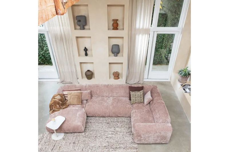 Hörnsoffa Cloud - Taupe, Höger - Möbler - Vardagsrum - Soffor - Hörnsoffor