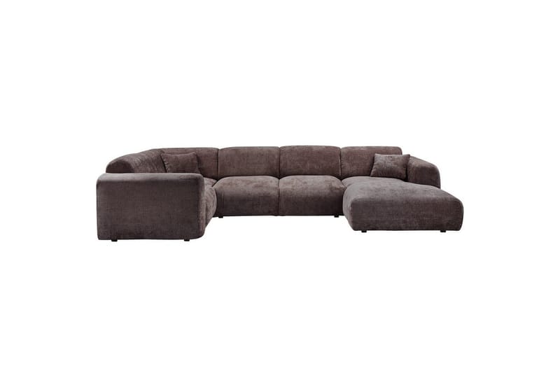 Hörnsoffa Cloud - Varm Brun, Vänster - Möbler - Vardagsrum - Soffor - Hörnsoffor