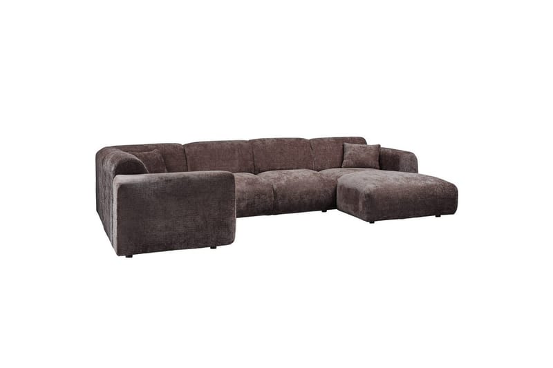 Hörnsoffa Cloud - Varm Brun, Vänster - Möbler - Vardagsrum - Soffor - Hörnsoffor