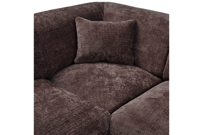 Hörnsoffa Cloud - Varm Brun, Vänster - Möbler - Vardagsrum - Soffor - Hörnsoffor