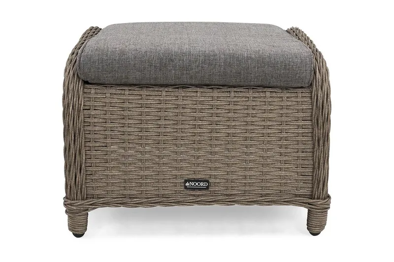 Marcus Fotpall till Öronlappsfåtölj Utomhus - Grå - Utemöbler - Övrigt utemöbler - Modulsoffa utomhus - Fotpall & pall utomhus