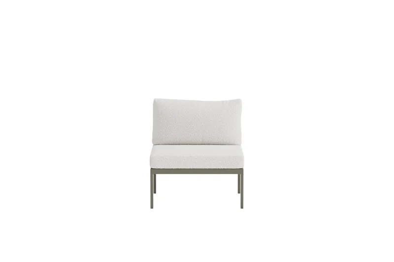 Mittmodul Copacabana 70 cm Utomhus - Brun - Utemöbler - Övrigt utemöbler - Modulsoffa utomhus - Mittmodul utesoffa