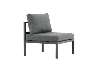 Mittmodul Copacabana 70 cm Utomhus - Svart - Utemöbler - Övrigt utemöbler - Modulsoffa utomhus - Mittmodul utesoffa
