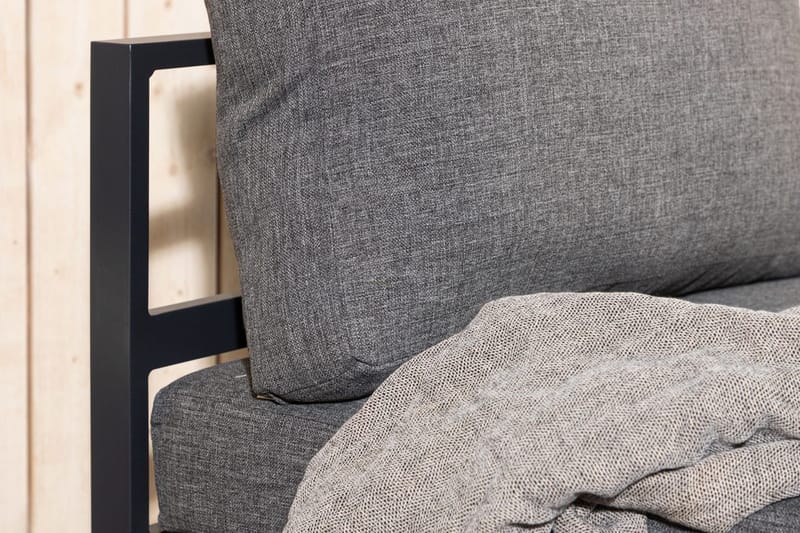 Mittmodul Copacabana 70 cm Utomhus - Svart - Utemöbler - Övrigt utemöbler - Modulsoffa utomhus - Mittmodul utesoffa