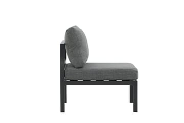 Mittmodul Copacabana 70 cm Utomhus - Svart - Utemöbler - Övrigt utemöbler - Modulsoffa utomhus - Mittmodul utesoffa
