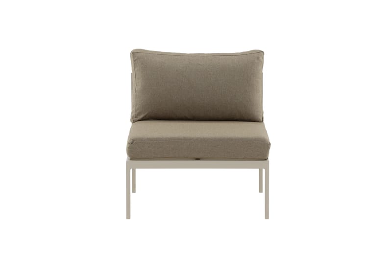 Copacabana Mittmodul Beige/Grå - Venture Home - Utemöbler - Övrigt utemöbler - Modulsoffa utomhus - Mittmodul utesoffa