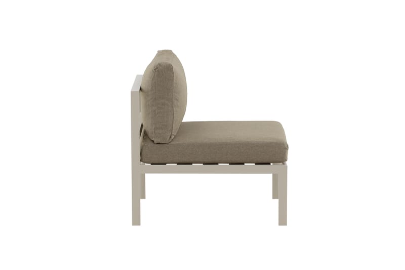 Copacabana Mittmodul Beige/Grå - Venture Home - Utemöbler - Övrigt utemöbler - Modulsoffa utomhus - Mittmodul utesoffa