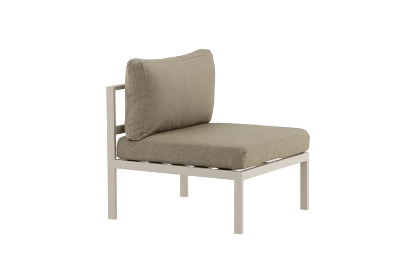Copacabana Mittmodul Beige/Grå - Venture Home - Utemöbler - Övrigt utemöbler - Modulsoffa utomhus - Mittmodul utesoffa