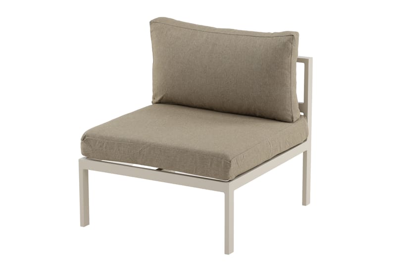Copacabana Mittmodul Beige/Grå - Venture Home - Utemöbler - Övrigt utemöbler - Modulsoffa utomhus - Mittmodul utesoffa