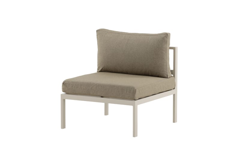 Copacabana Mittmodul Beige/Grå - Venture Home - Utemöbler - Övrigt utemöbler - Modulsoffa utomhus - Mittmodul utesoffa