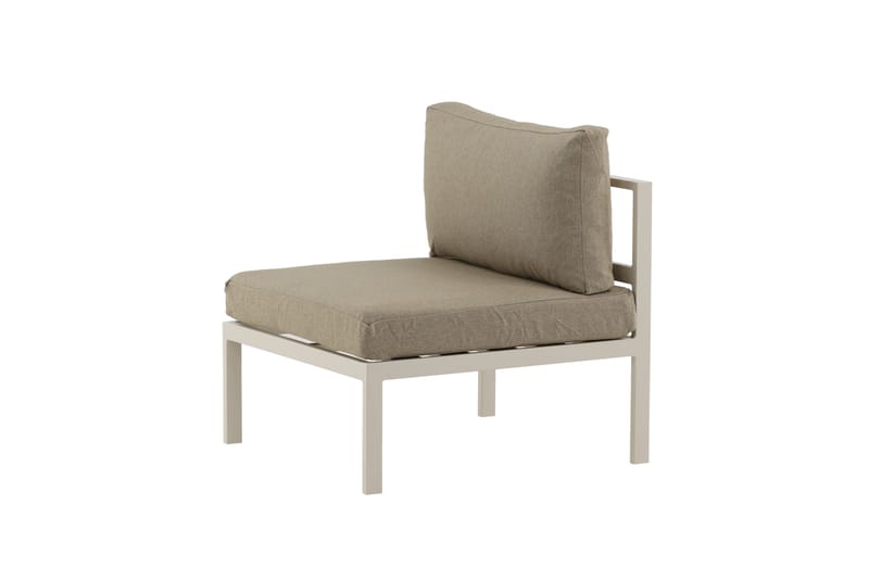Copacabana Mittmodul Beige/Grå - Venture Home - Utemöbler - Övrigt utemöbler - Modulsoffa utomhus - Mittmodul utesoffa