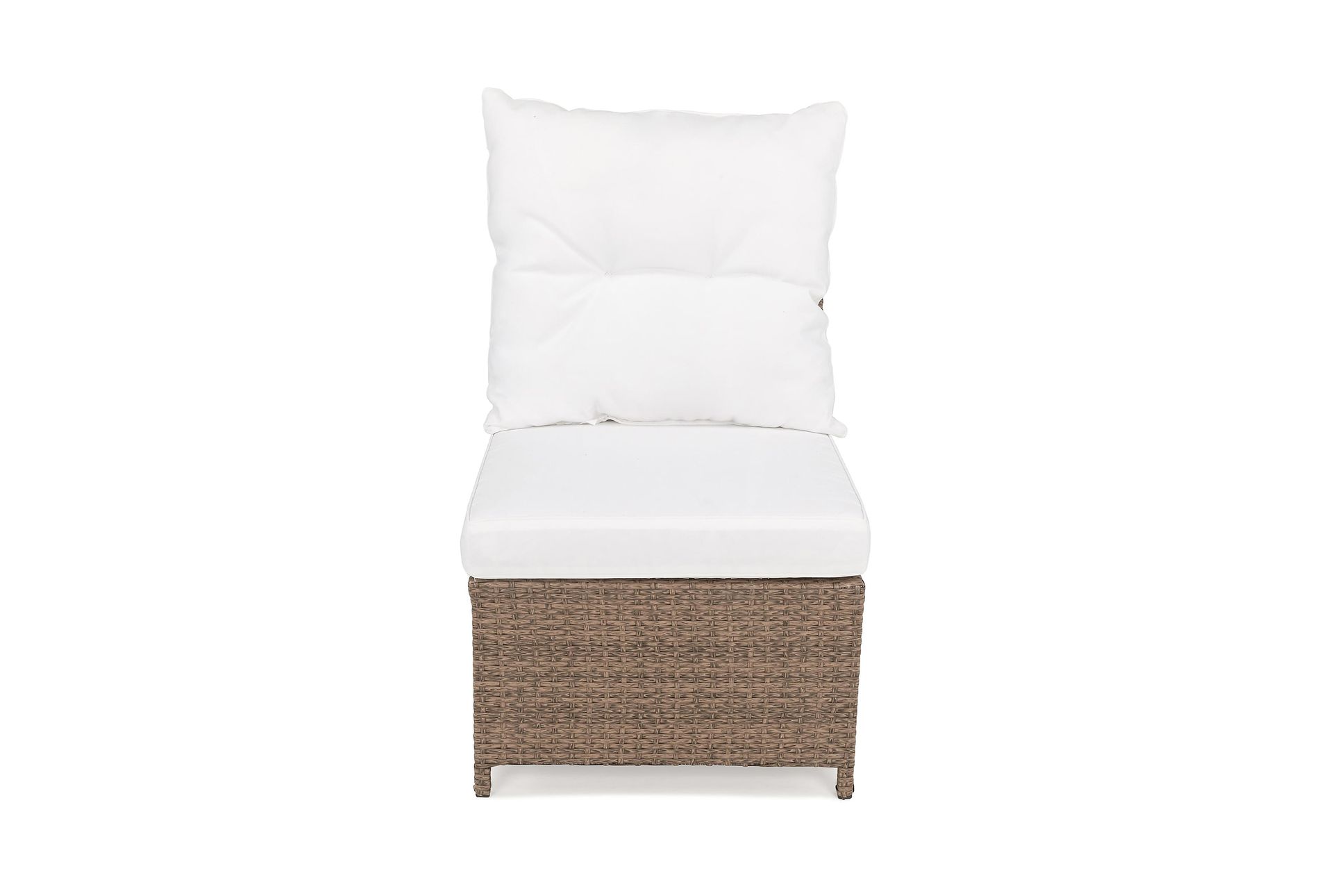 JAMES Mittmodul Sand - Utemöbler - Övrigt utemöbler - Modulsoffa utomhus - Mittmodul utesoffa