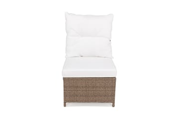 JAMES Mittmodul Sand - Utemöbler - Övrigt utemöbler - Modulsoffa utomhus - Mittmodul utesoffa