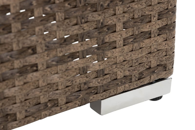 Wisconsin Premium Mittmodul utomhus i konstrotting - Sand Beige - Utemöbler - Övrigt utemöbler - Modulsoffa utomhus - Mittmodul utesoffa