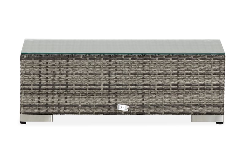 BAHAMAS Avslut 38x90 cm Grå - Utemöbler - Övrigt utemöbler - Modulsoffa utomhus - Övriga moduler utesoffor