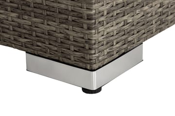 Bahamas Avslut 38x90 cm - Grå - Utemöbler - Övrigt utemöbler - Modulsoffa utomhus - Övriga moduler utesoffor