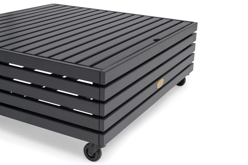 Hillerstorp Bara Vara Divan Grå - Hillerstorp - Utemöbler - Övrigt utemöbler - Modulsoffa utomhus - Övriga moduler utesoffor