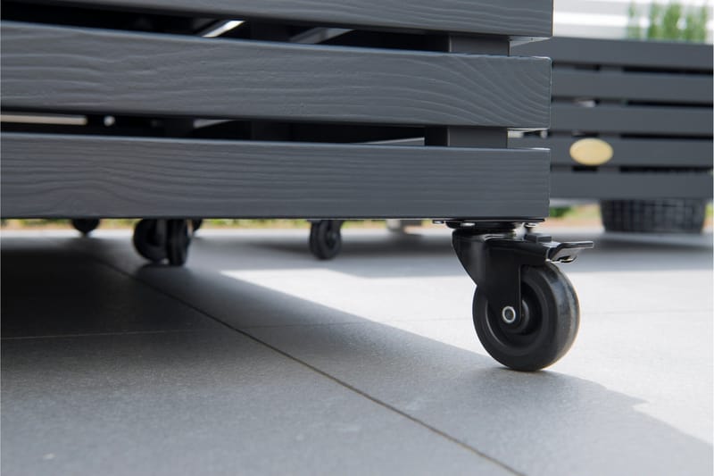 Hillerstorp Bara Vara Divan Grå - Hillerstorp - Utemöbler - Övrigt utemöbler - Modulsoffa utomhus - Övriga moduler utesoffor