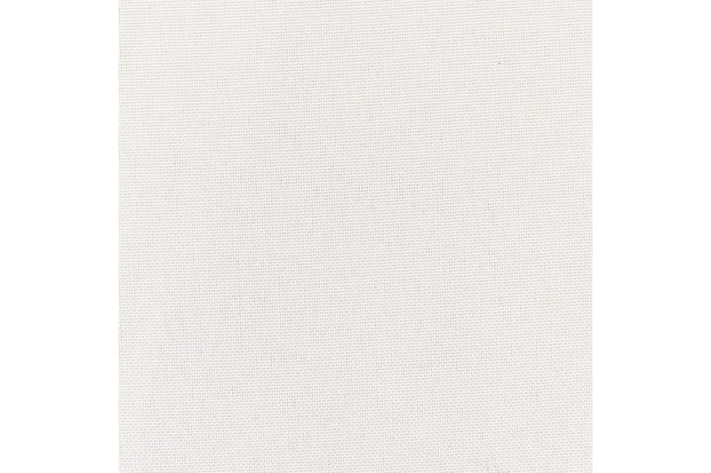 Trädgårdsfotpall Cerreto Vit/ljust trä - Vit/ljust trä - Utemöbler - Övrigt utemöbler - Modulsoffa utomhus - Fotpall & pall utomhus