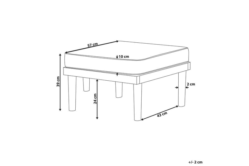 Trädgårdsstol Baratti - Utemöbler - Övrigt utemöbler - Modulsoffa utomhus - Fotpall & pall utomhus
