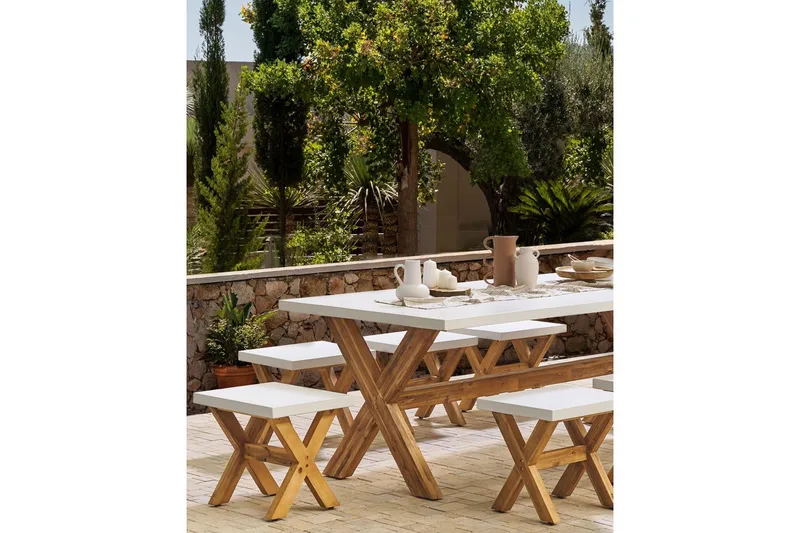 Trädgårdsstol Olbia - Utemöbler - Övrigt utemöbler - Modulsoffa utomhus - Fotpall & pall utomhus