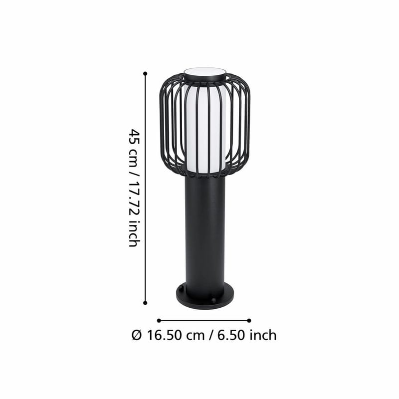 Pollare Ravello - 16,5 cm - Belysning - Utomhusbelysning - Stolplyktor & grindlyktor