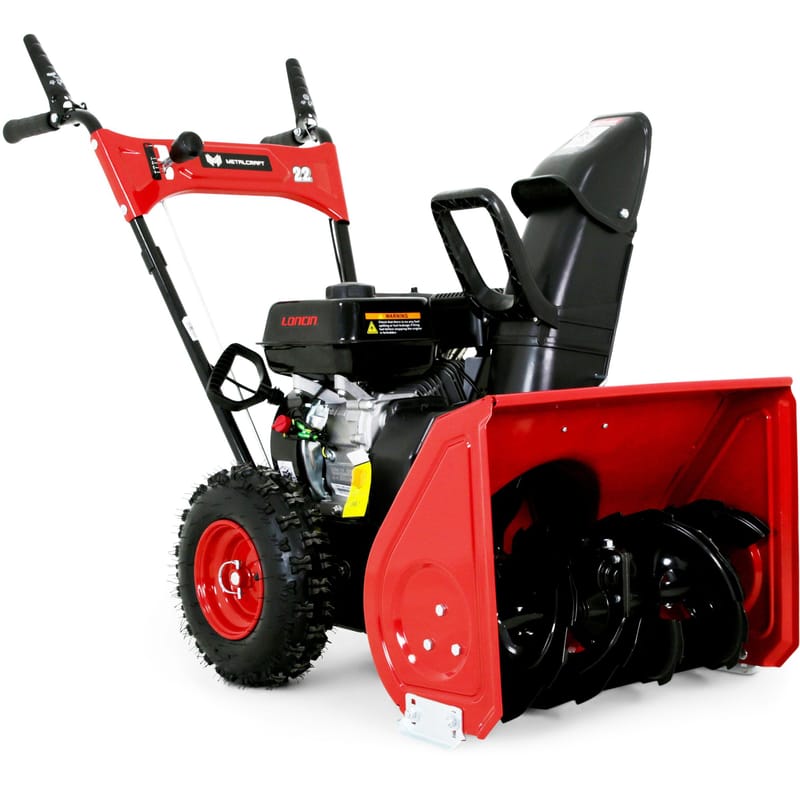Snöslunga 6,5HK - Loncinmotor Röd