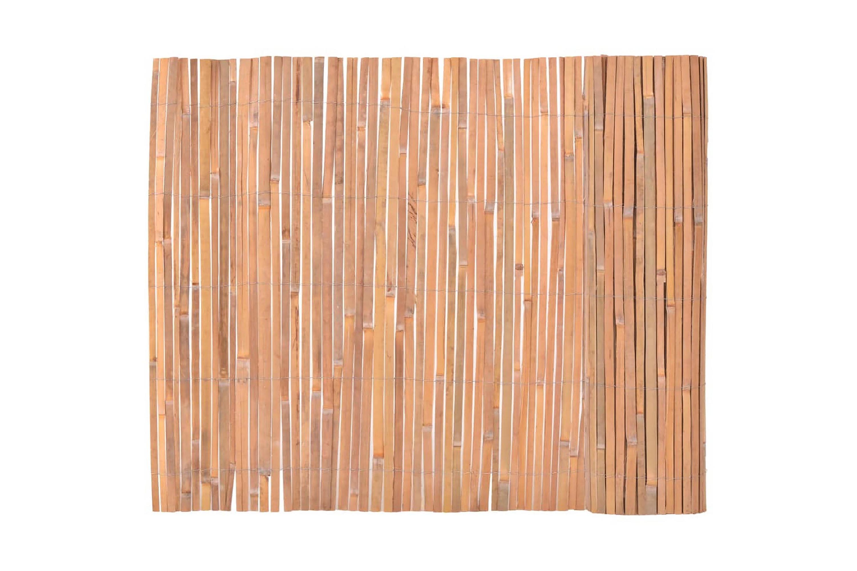 Be Basic Bambustaket 100×400 cm – Brun