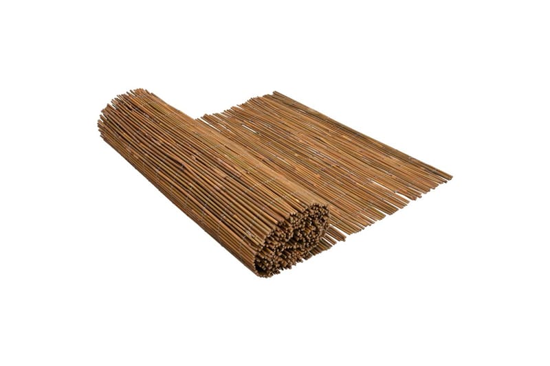Bambustaket 500x100 cm - Brun - Utemöbler - Övrigt utemöbler - Tillbehör - Staket & grindar